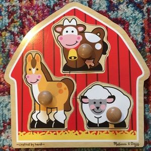 GUC Melissa & Doug Farm puzzle